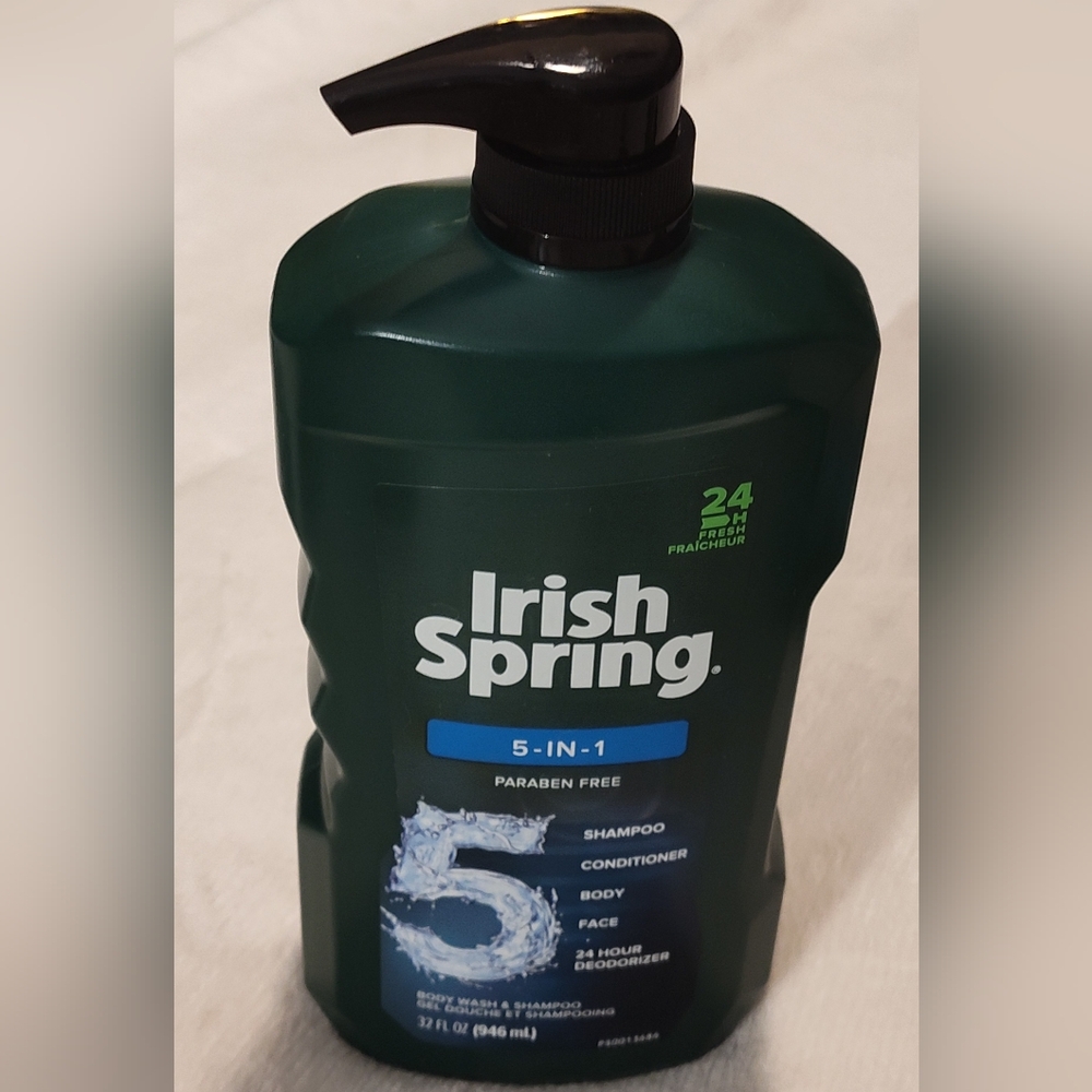 NEW! Men's Irish Spring 5-in-1 (32oz)